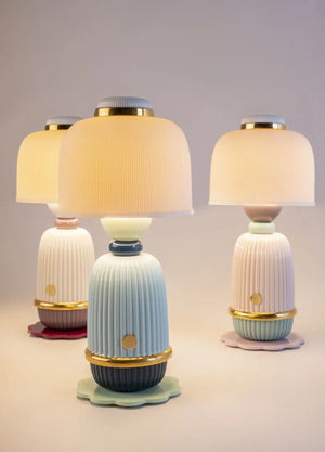 Robert Schnyder's Kokeshi Wireless Lamp Blue