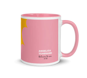 Set of 4 Sunny Side Up Mugs by Angelica Tcherassi