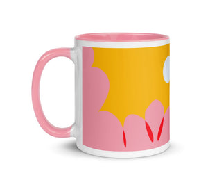 Set of 4 Sunny Side Up Mugs by Angelica Tcherassi