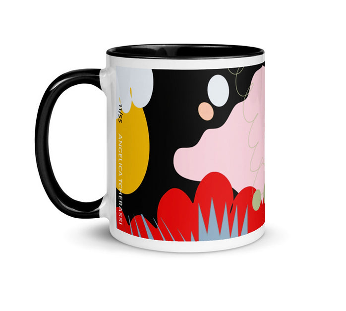 Set of 4 Paradise Mugs by Angelica Tcherassi