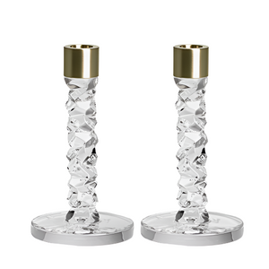 Set of 2 Carat Candle Holders