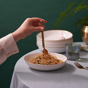 Set of 4 Skull 22kt Gold Bowls