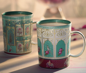 Set of 2 Kashmir Leitmotifs Mugs