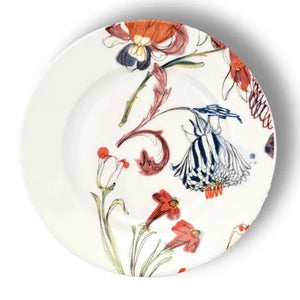 Set of 4 Grandma's Garden Side Plates