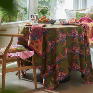 Organic Cotton Zelen Tablecloth