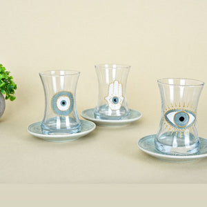 Set of 6 Salma Teacups