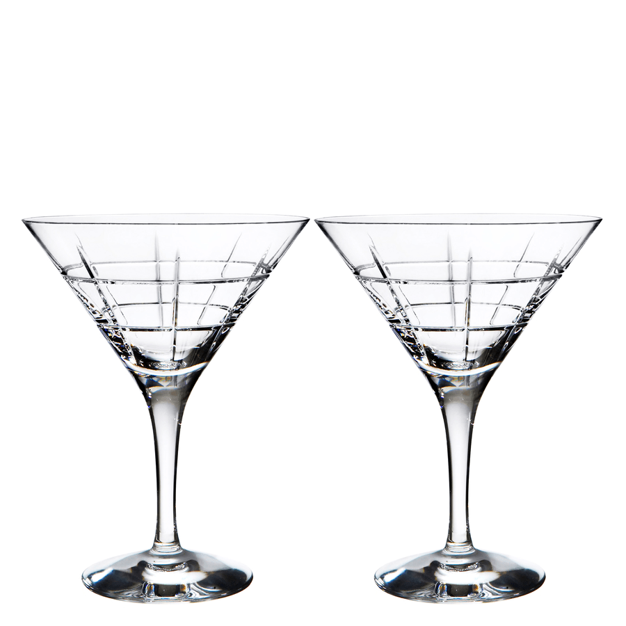 Set of 2 Manhattan Jan Johansson Martini Glasses