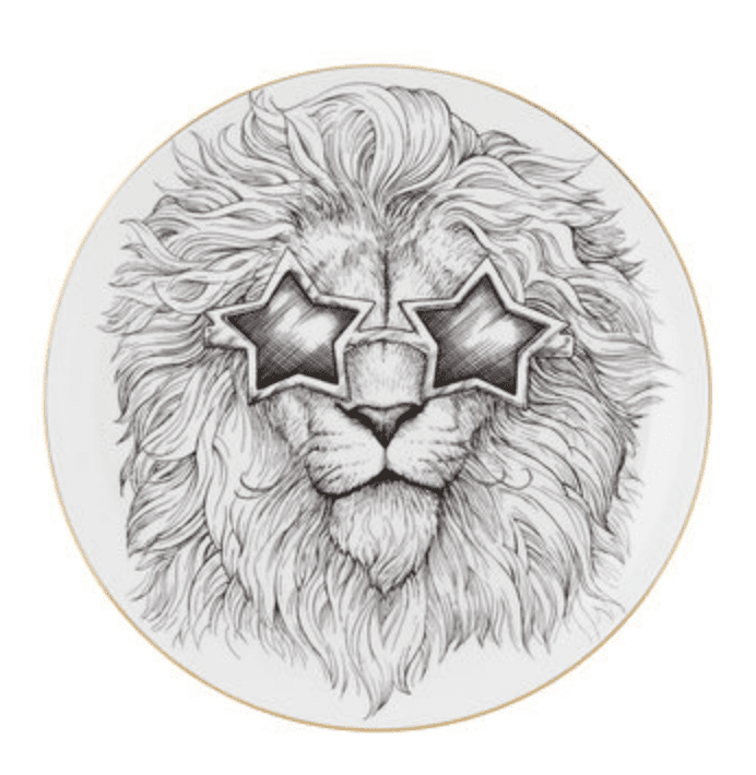 Leo Zodiac Wall Plate