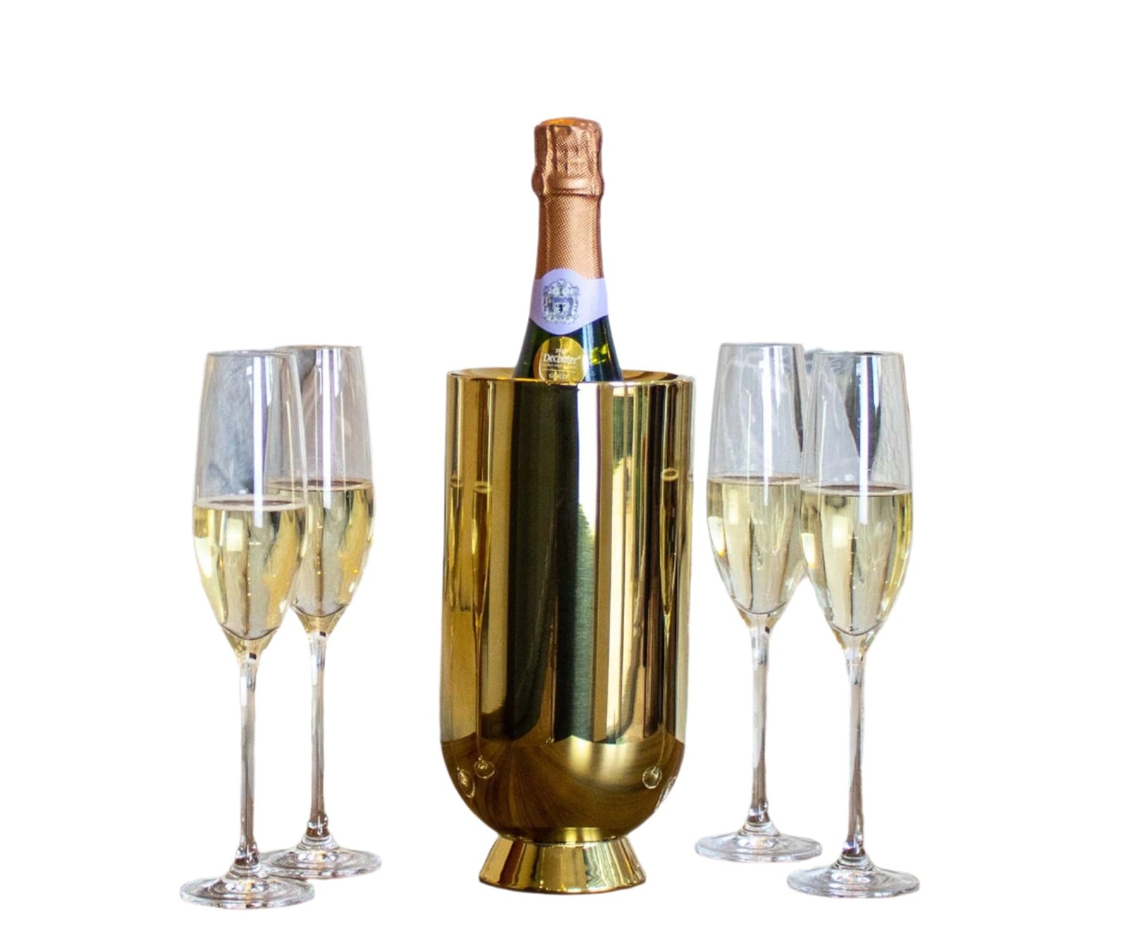 Trombone Gold Wine Chiller