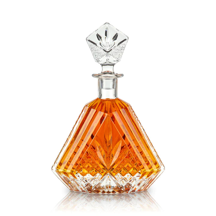 Irish-Cut Gem Angles Whisky Decanter