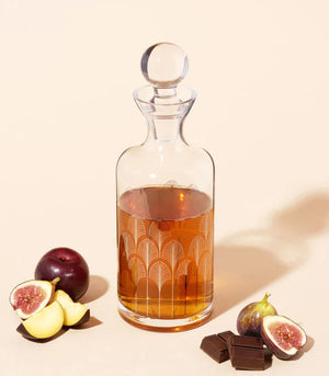 Wine or Whisky Art-Deco Crystal Decanter